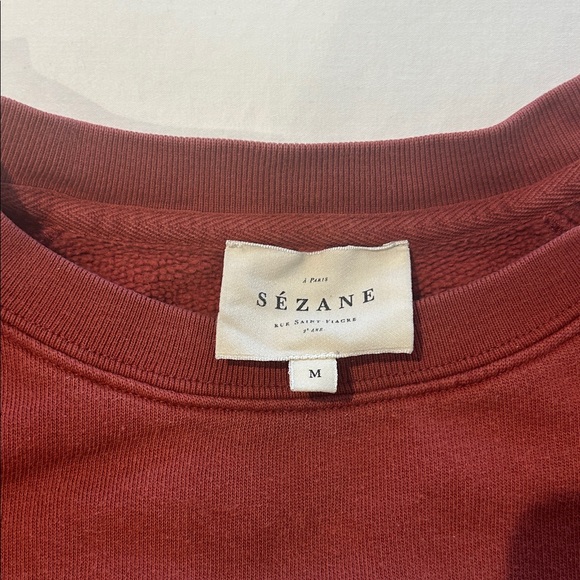 RARE Sezane Amuse Bouche Sweatshirt - Picture 2 of 9